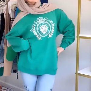 Oversized Crewneck Sweatshirt